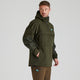 Ridgeline Mens Cambrian Zip Smock - Deep Forest