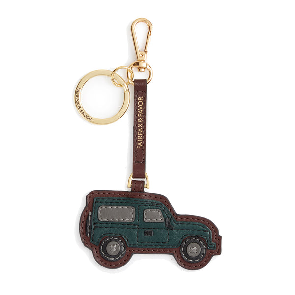Fairfax & Favor Car Key Ring - Port Leather