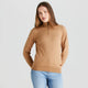 Ridgeline Ladies Melford Knit 1/4 Zip - Sienna