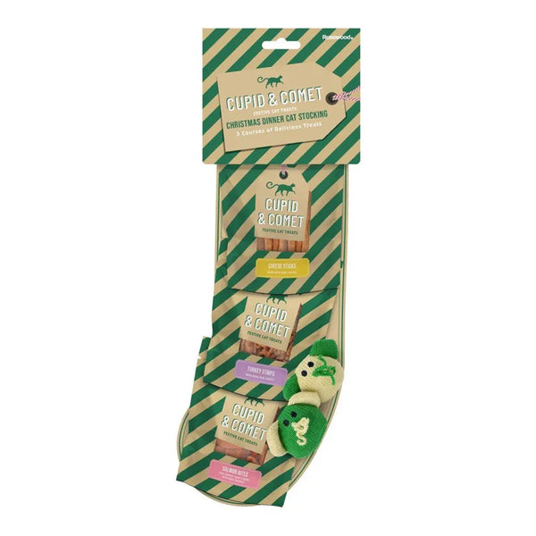 Rosewood Dinner Cat Stocking