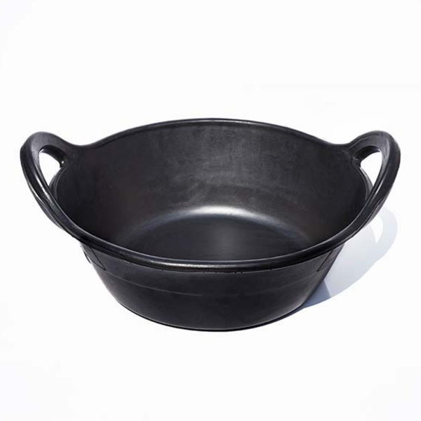 Elico Black Rubber Feed Skip - Small