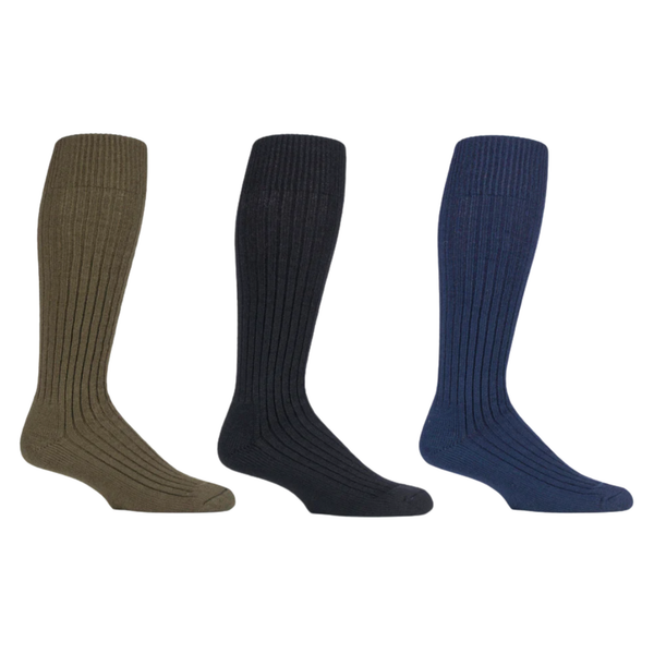 Country Pursuit Mens Long Military Action Socks - Assorted