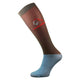 Comodo Adult Soft Feel Equestrian Sport Sock - Chocolate
