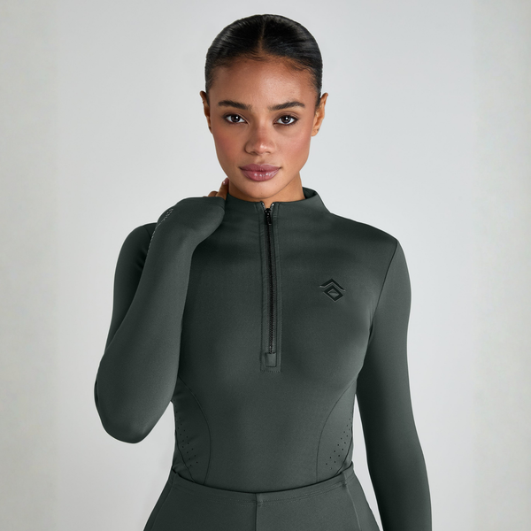 Aztec Diamond Core Base Layer - Fern