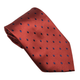 Equetech Junior Diamond Show Tie - Red/Navy