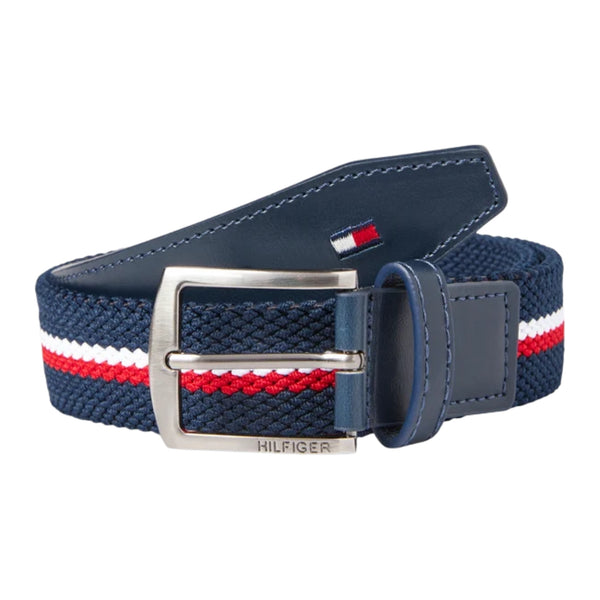 Tommy Hilfiger Anchor Elastic Belt - Desert Sky