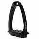 Tech Stirrups Venice Swarovski Sloped Evo Stirrup - Jet Black