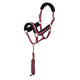 ARMA Logo Headcollar and Lead Rope - Burgundy