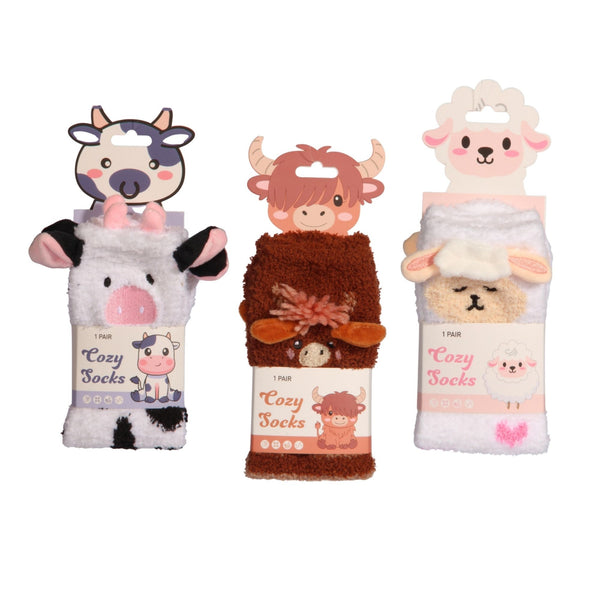 Bartleby Kids Socks - Cosy Animals
