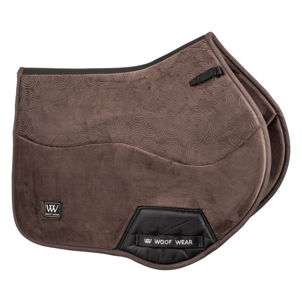 Woof Wear Elite Comfort Close Contact Saddle Pad - Chocolate