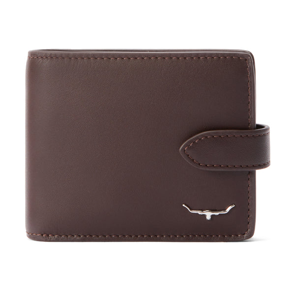 R.M.Williams Wallet with Pocket and Tab - Chestnut