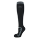 Woof Wear Long Bamboo Tech Riding Sock - Black/Grey