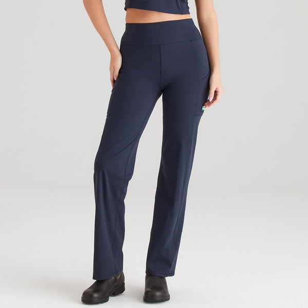 Ridgeline Ladies Infinity Straight Leg Leggings - Navy