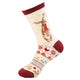 Wrendale Ladies Christmas Sock - Winter Hare