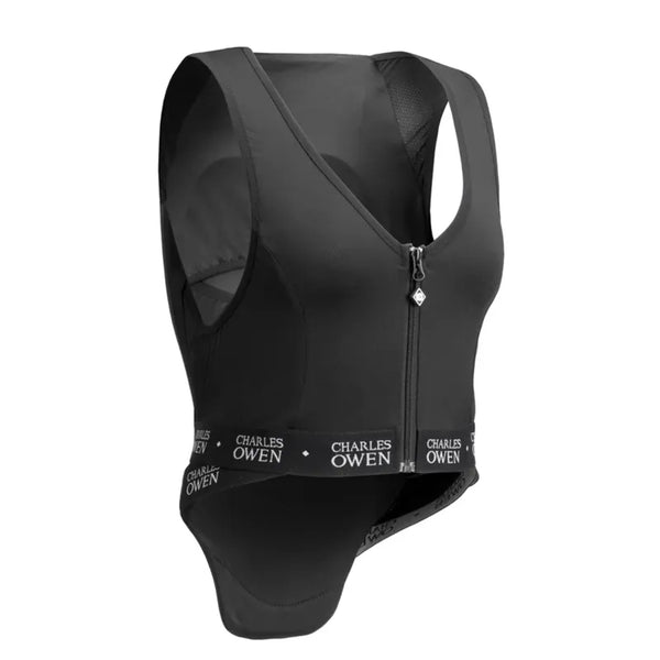 Charles Owen Shadow Back Protector - Black