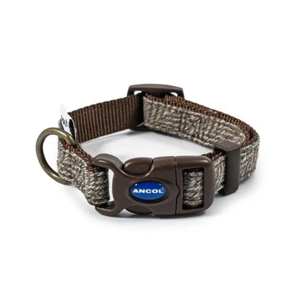 Ancol Heritage Collection Adjustable Collar - Herringbone