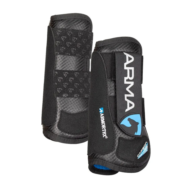 ARMA Carbon Flex Tendon Boots - Black