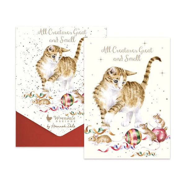 Wrendale Christmas Cards 8pk - All Creatures