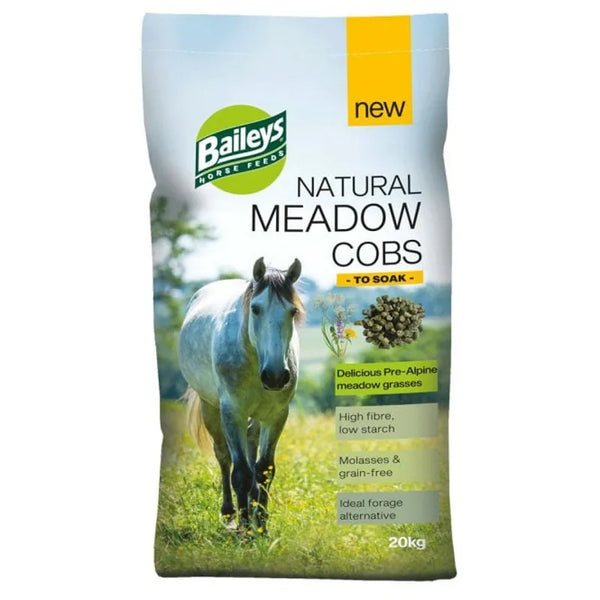 Baileys Natural Meadow Cobs - 20kg