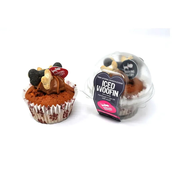 Barking Bakery Vanilla Woofin Iced Carob