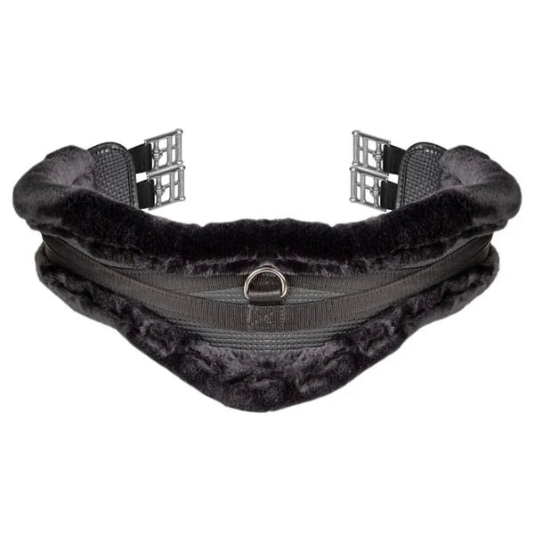 ARMA SupaFleece Anatomical Girth With Elastic - Black