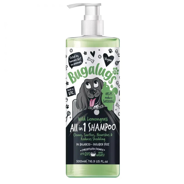 Bugalugs All In One Shed Control Shampoo - 500ml
