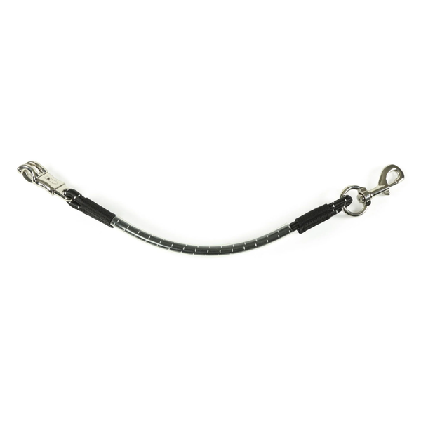 Shires Heavy Duty Bungee Trailer Tie - Black