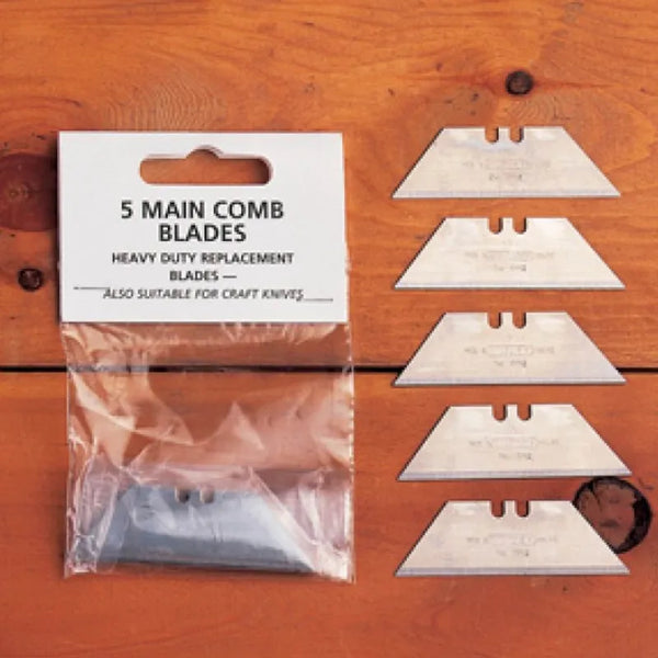 Mane Comb Blades - Pack of 5