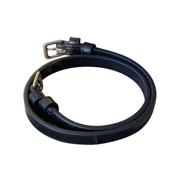 Fairfax Bridle Double Throat Lash - Black