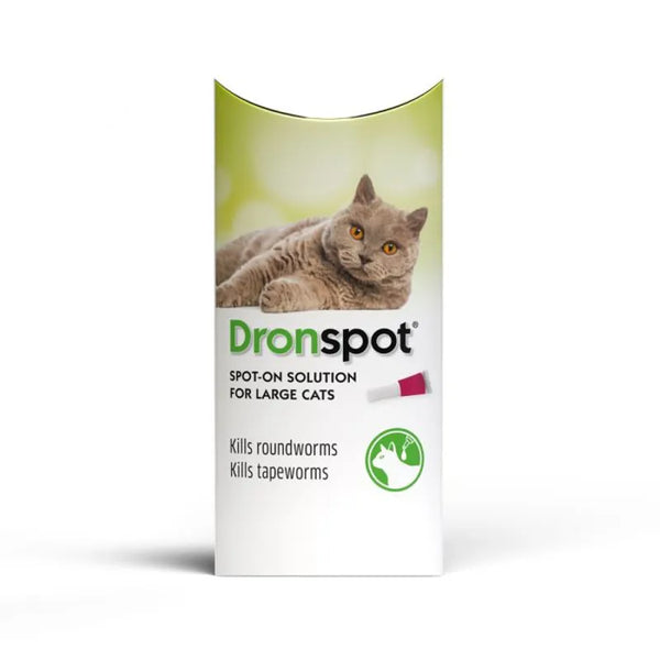 Dronspot Spot-On For Large Cats - 2 x 1.12 ml