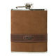 Dubarry Rugby Hip Flask Walnut