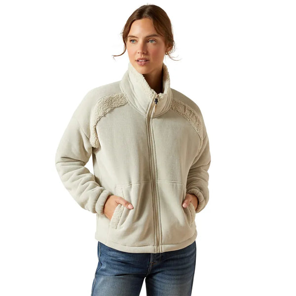 Ariat Ladies Lafayette Full Zip Jacket - Pelican