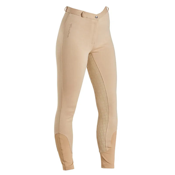 Firefoot Ladies Farsley Sticky Bum Breeches - Beige