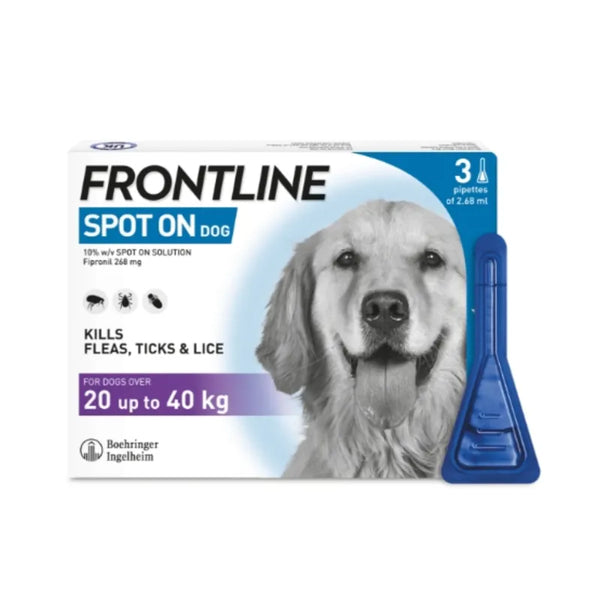 Frontline Spot On For Large Dogs 20-40kg