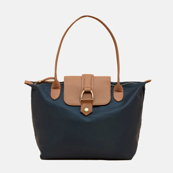 Joules Edie Quilted Tote Bag - Navy