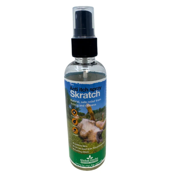 Global Herbs Canine Skratch Spray - 75ml