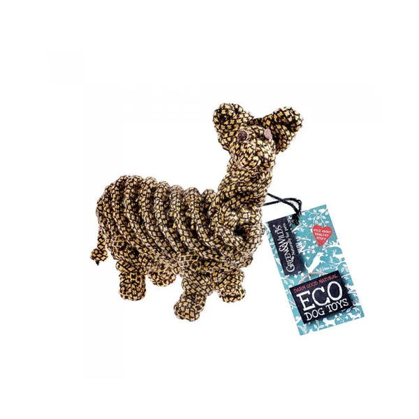 Green and Wilds Lionel The Llama Dog Toy