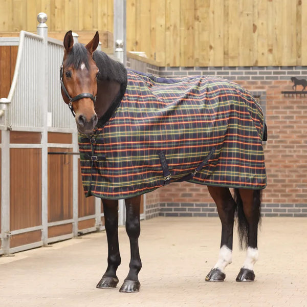 Tempest Plus Lite Stable Rug - Green Tartan