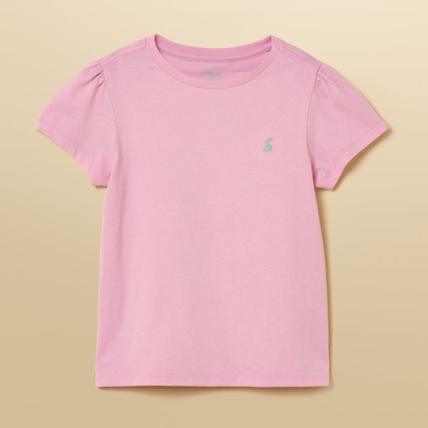 Joules Kids Lets Go Tee - Light Pink