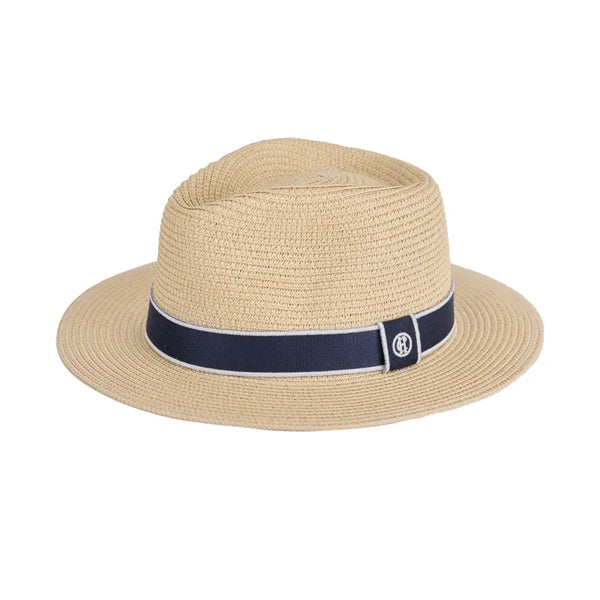 Holland Cooper Francesca Hat - Natural Navy
