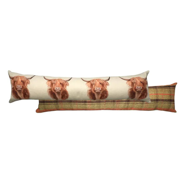 Evans Lichfield Hunter Highland Cow Draught Excluder