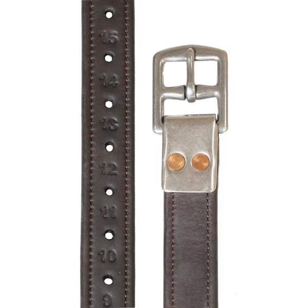 Henry James Saddlery Calfskin Stirrup Leathers - Havana