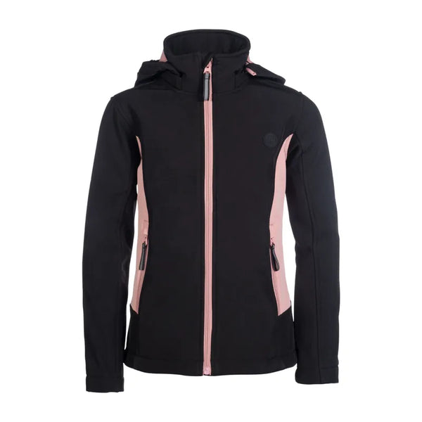 HKM Kids Polly Softshell Jacket - Black