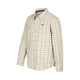 Hoggs of Fife Junior Ambassador Premier Tattersall Shirt - Ivory/Navy