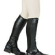 Saxon Equileather Half Chaps - Black