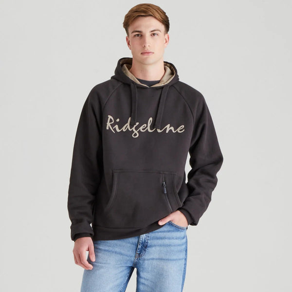 Ridgeline Mens Signature Hoodie - Shale