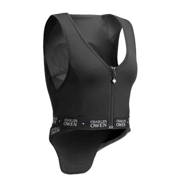 Charles Owen Shadow Junior Back Protector - Black