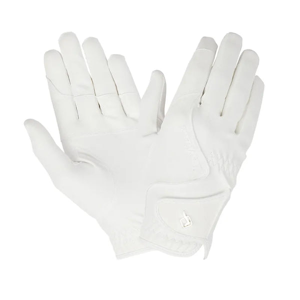 LeMieux Close Contact Gloves - White