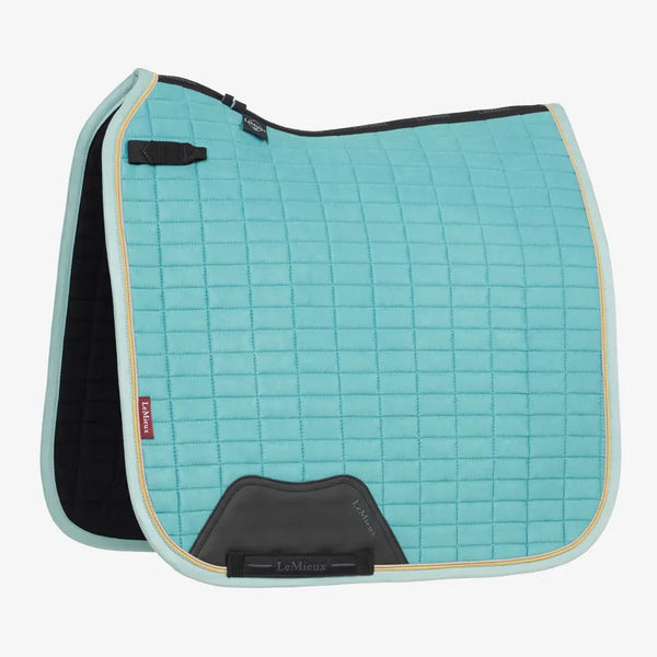 LeMieux Suede Dressage Square - Lagoon
