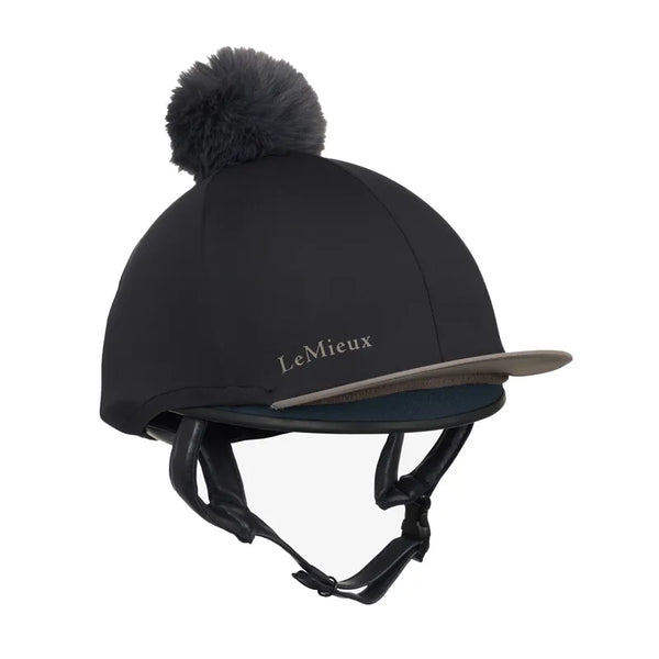 LeMieux Classique Pom Hat Silk - Black
